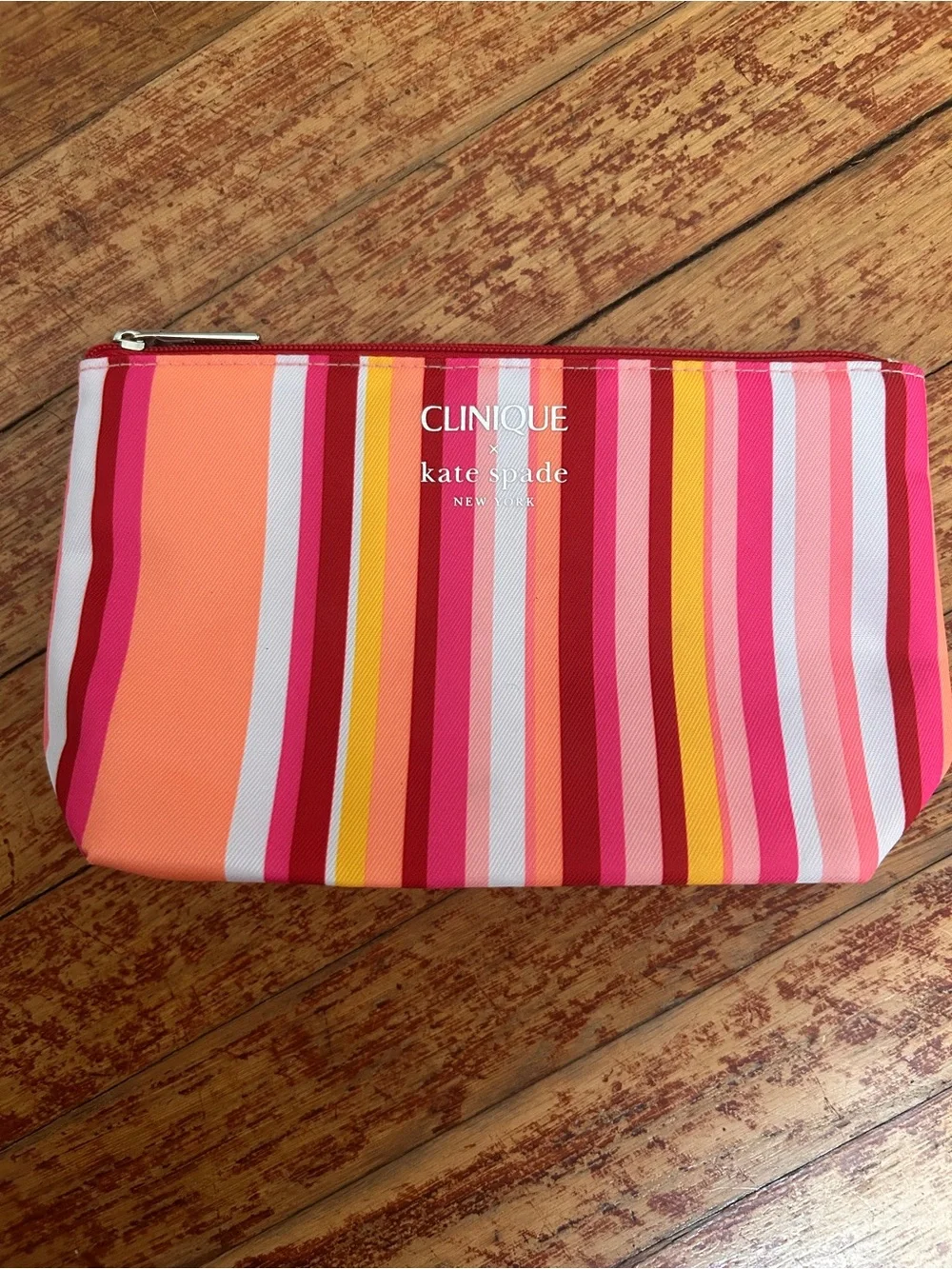 Kate spade x clinique cosmetic bag